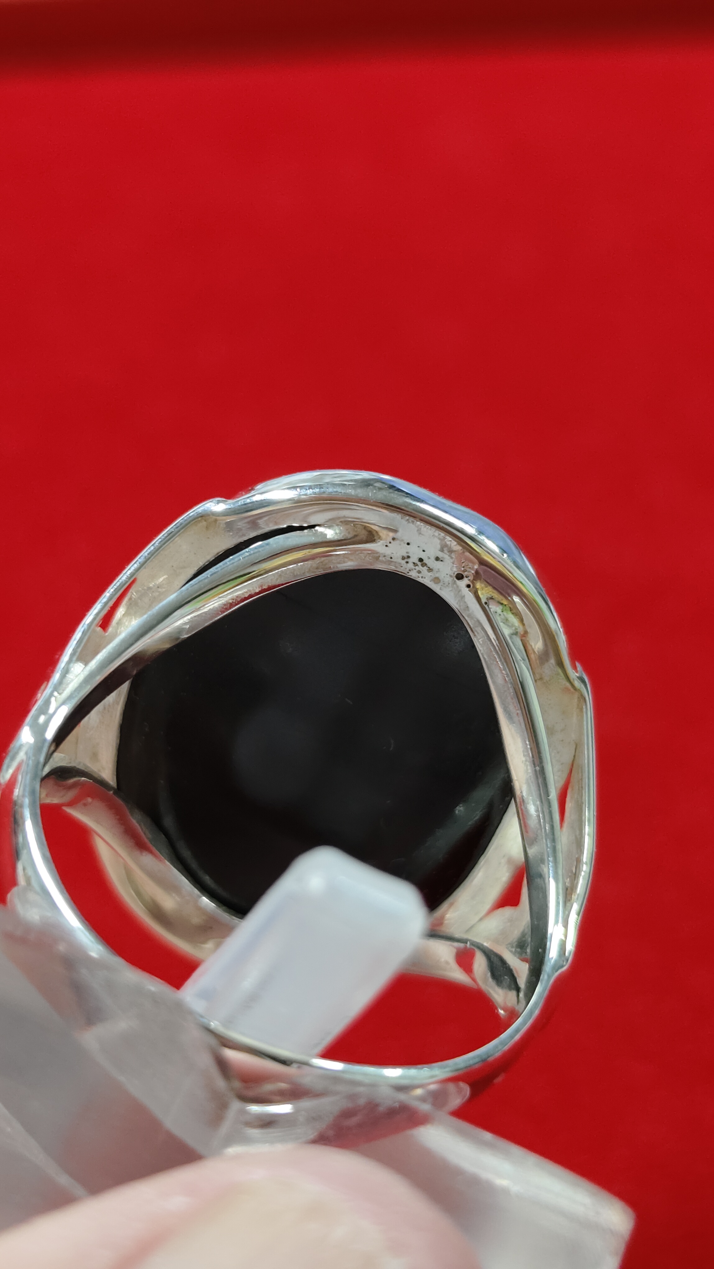 #แหวนนิลเจียเหลี่ยม รหัสR-0072