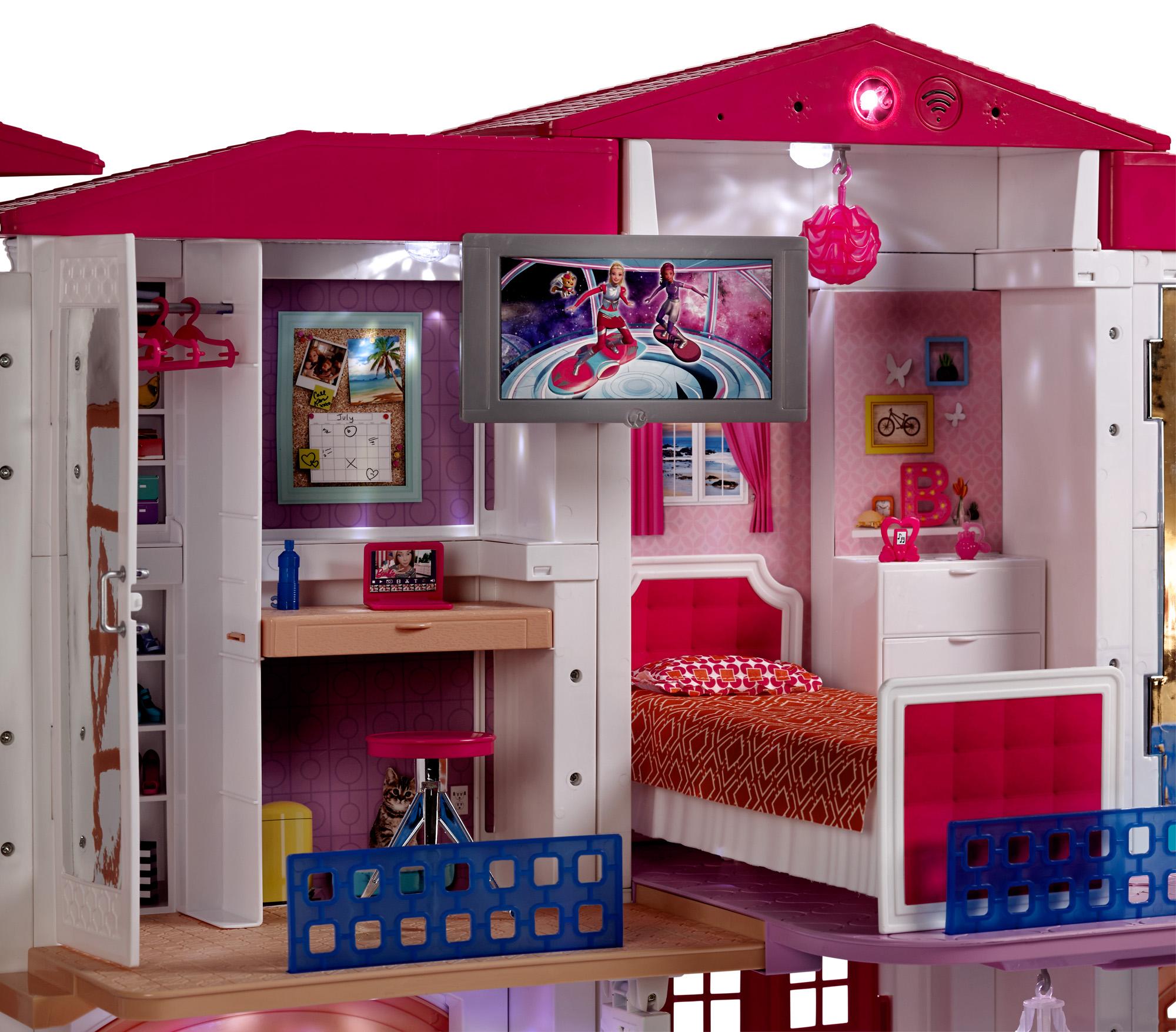 บ้านบาร์บี้หลังยักษ์พร้อมเทคโนโลยีสุดล้ำ Barbie Barbie Hello Dreamhouse