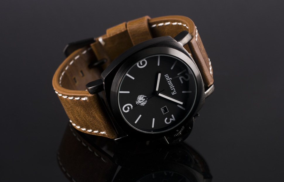 นาฬิกา infantry watch รุ่น IN-025-BLK-BL รุ่นใหม่ ล่าสุด สวยมีสวยมีเสน่ห์