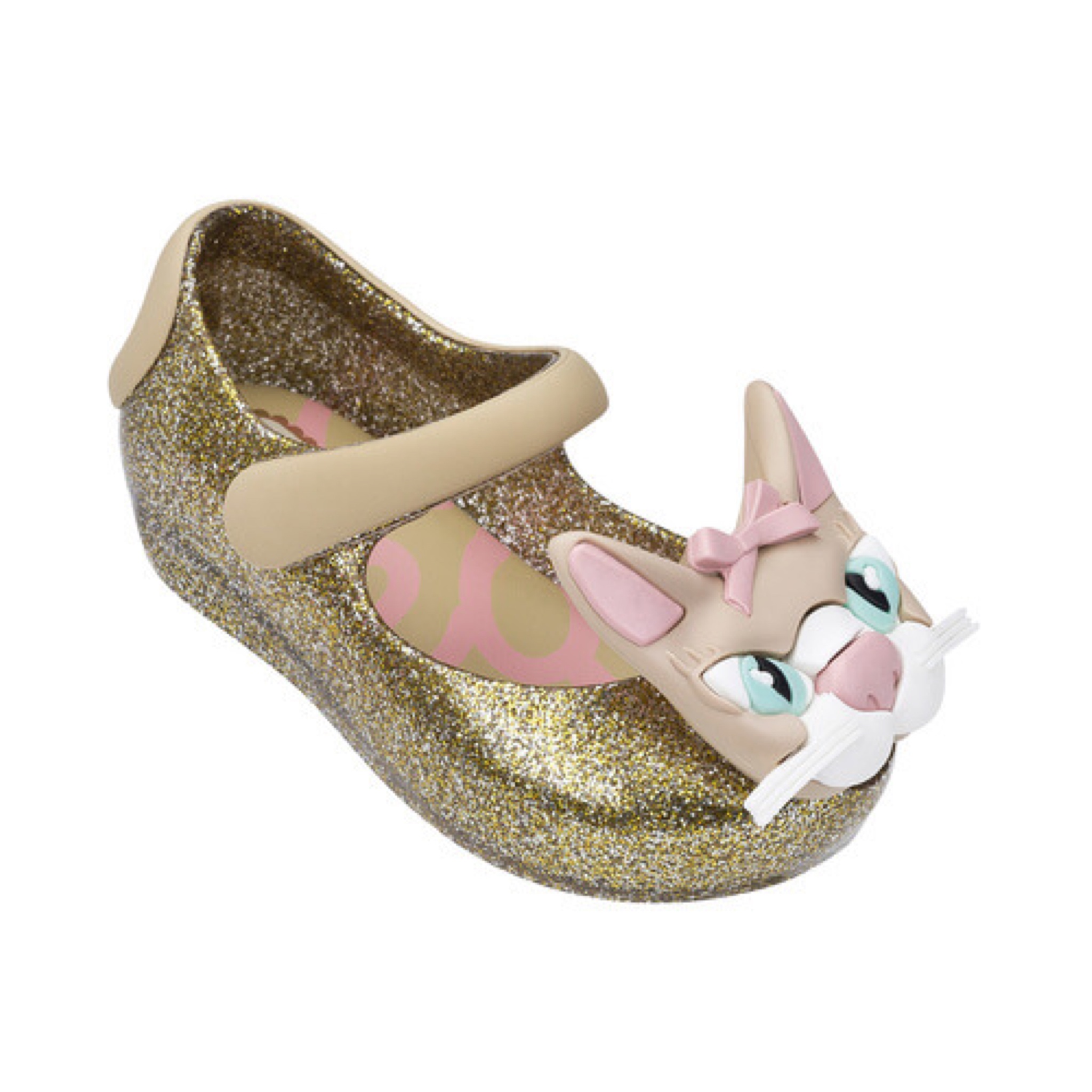 รองเท้าแมวน้อยรุ่นใหม่สำหรับลูกสาว Mini Melissa รุ่น Ultragirl Cat VII (Gold)