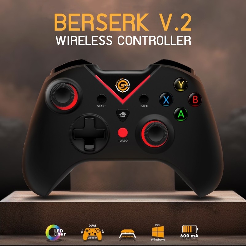 Neolution E-Sport Gaming Controller Berserk V.2 Joy Games จอย คอนโทรลเลอร์ ไร้สาย