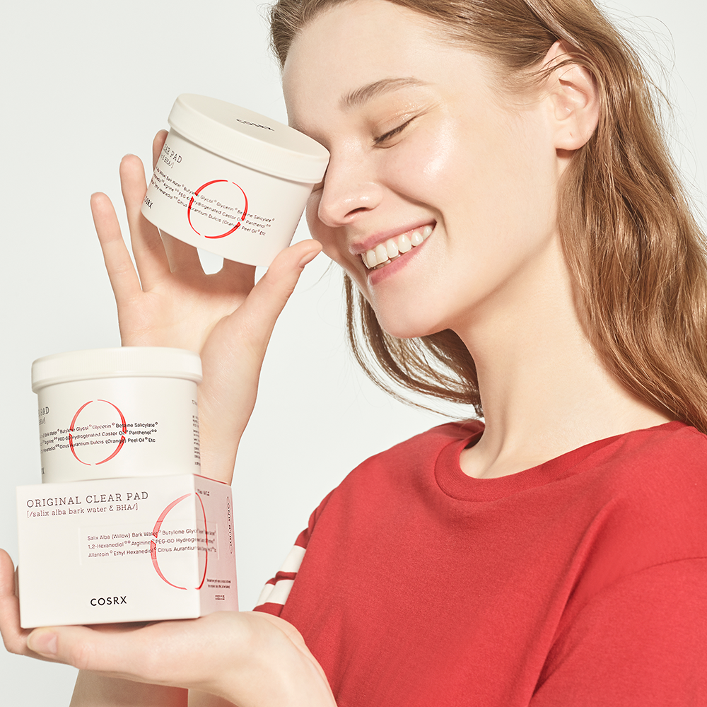 (ฉลากไทย) Cosrx One Step Original Clear Pad คอสอาร์เอ๊กซ์ สำลีเช็ดหน้า โทนเนอร์แผ่น ทำความสะอาดผิว สำหรับผิวที่มีปัญหาสิวช่วยทำความสะอาดผิว พร้อมบำรุงผิวไปในตัว มีส่วนผสมของ BHA