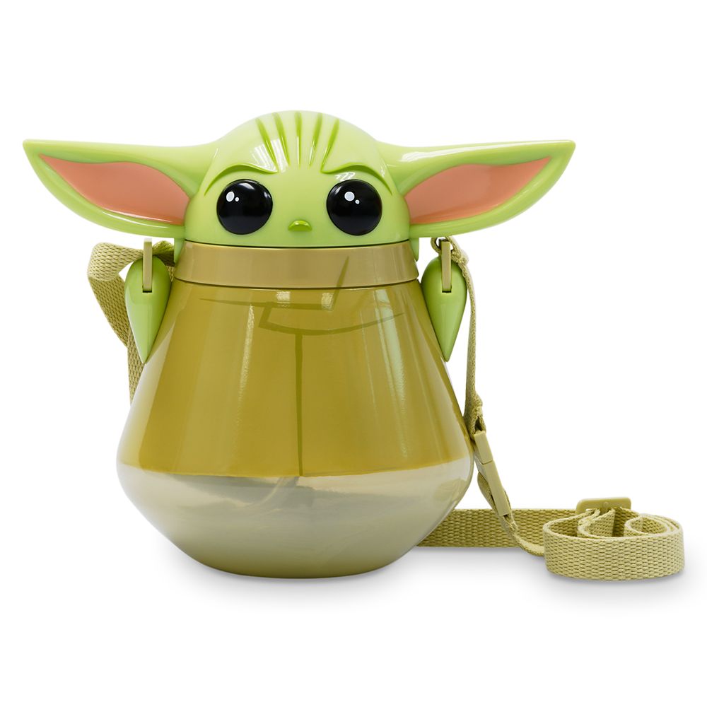 กระติกน้ำพร้อมสายสะพายสำหรับเด็ก Disney Star Wars: The Mandalorian Flip-Top Canteen (2021)