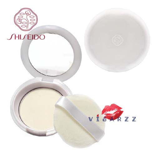 Shiseido White Lucent Brightening Skincare Powder 5g แป้งฝุ่นอัดแข็งขนาดพกพา เนื้อแป้งสีขาวเนื้อเนียนละเอียดเป็นพิเศษ