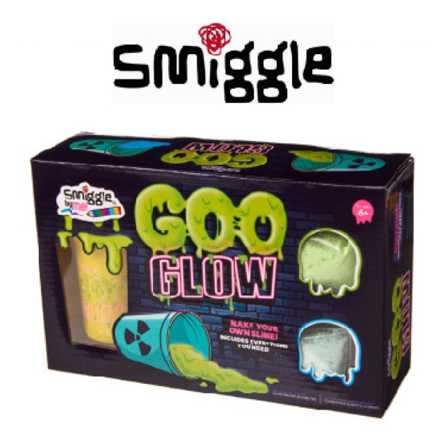 ชุดทำสไลม์สำหรับเด็ก Smiggle DIY Glow Goo Kit