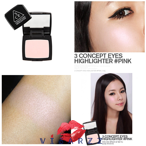 3CE Highlighter 4.8g # Pink ไฮไลท์สีชมพูหวานๆ ให้ลุคสวยสดใสดูชมพูเป็นธรรมชาติ