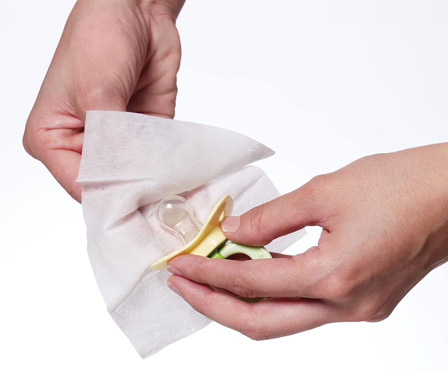 กระดาษเปียกสำหรับทำความสะอาดจุกนม จุกหลอก ยางกัด Munchkin Arm & Hammer Pacifier Wipes