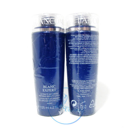 (Tester สุดคุ้มเกินครึ่งของไซส์จริง) Lancome Blanc Expert Ultimate Whitening Refining Beauty Lotion Moist 125mL โลชั่นกระชับรูขุมขนพร้อมเพิ่มความขาวใส