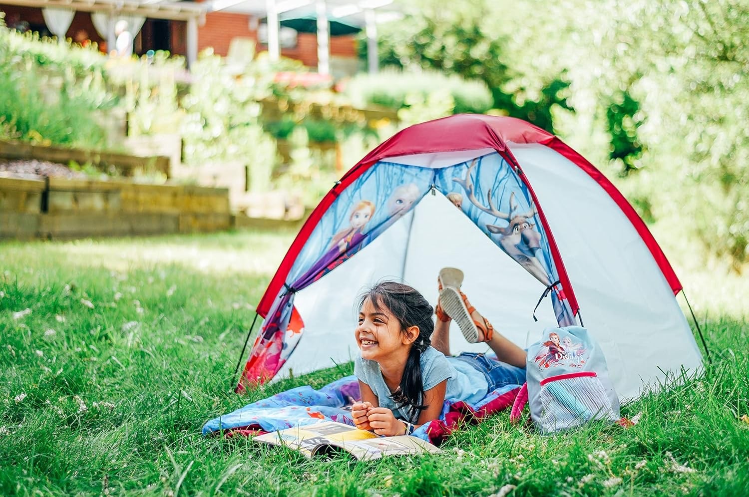 เต็นท์แคมปิ้งพร้อมอุปกรณ์สำหรับเด็ก Disney Frozen Fun Camp Kit