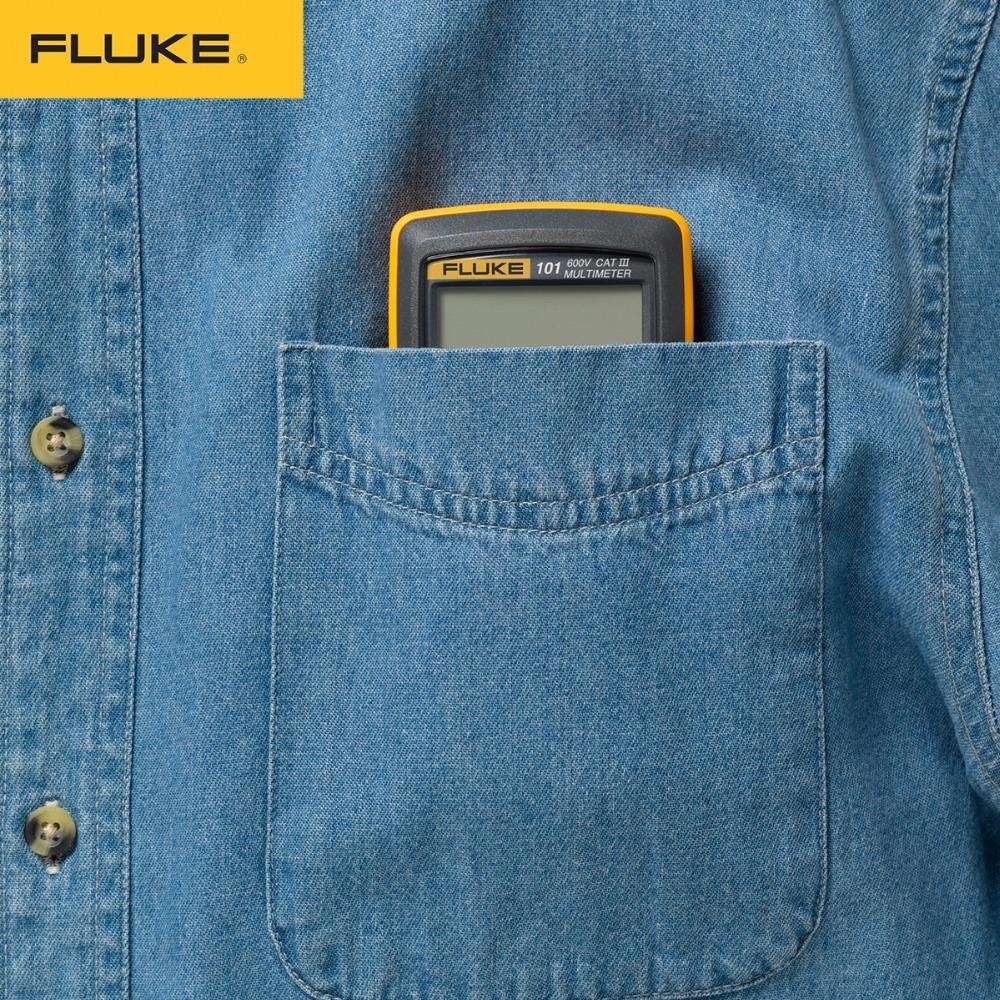 ดิจิตอลมัลติมิเตอร์ FLUKE 101 ของแท้ 100% เวอร์ชั่นโลโก้ FULKE ภาษาอังกฤษ
