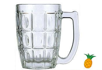 P10033 แก้วหูใส 14 ออนซ์ ( 8.2 x 8.2 x 12 cm.) No.115 ขายยกลัง (ราคาส่งต่อกล่อง: กล่องละ 6 โหล : 72 ใบ)