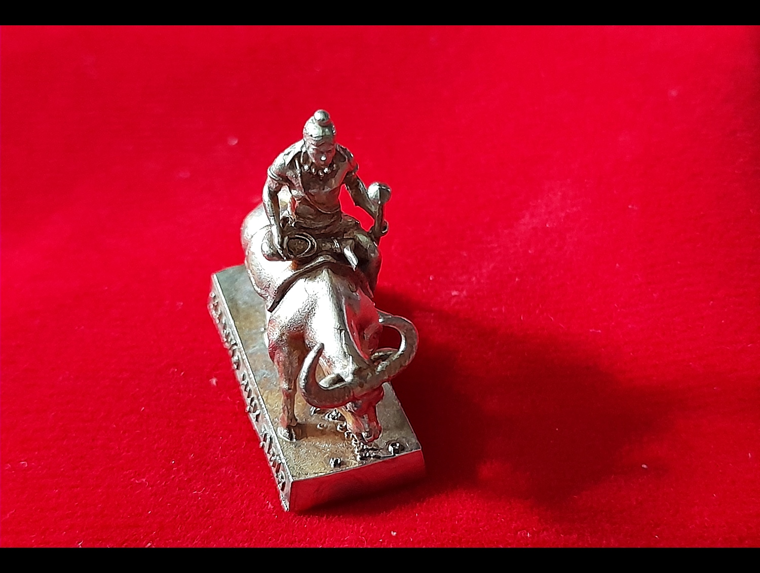 หุ่นพยนต์ ผู้ทรงเดช ฟ้าฟื้นมหาพิชัยสงคราม ขี่ควายธนู เนื้อชนวน ปี2564 #รับประกันแท้ - หลวงพ่อหนุน วัดพุทธโมกข์