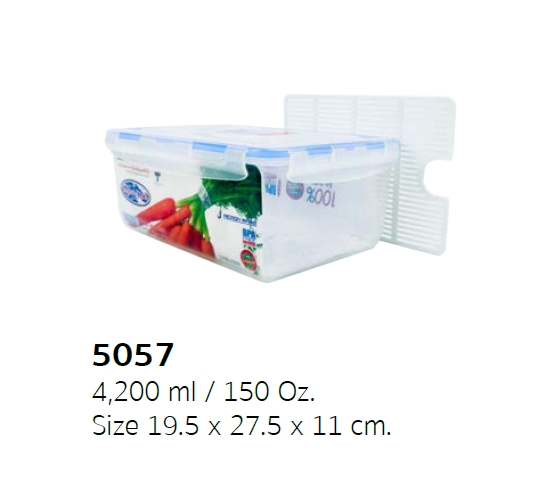 P04852 กล่อง Superlock ขนาด 20x 27x11 cm. No.5057 ราคาต่อ 1 โหล : 12 ใบ:เฉลี่ย 70 บต่อใบ