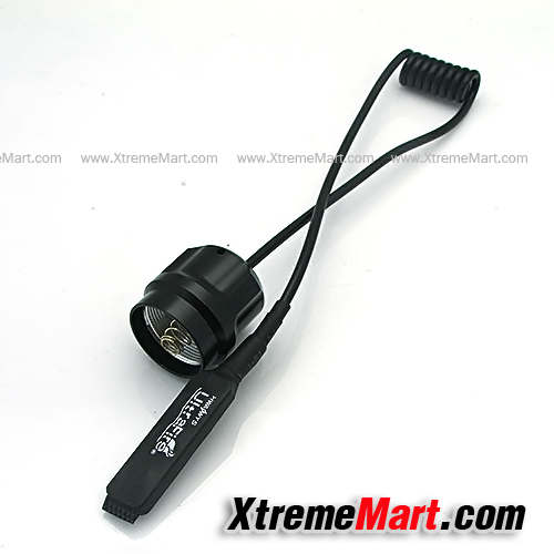 สวิตซ์ท้ายรีโมท LED Flashlight Pressure Switch for UltraFire TrustFire C8 Flashlight (Black)