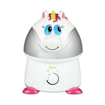 เครื่องสร้างความชื้นในอากาศ Crane USA Adorable Ultrasonic Cool Mist Humidifier (Misty the Unicorn)