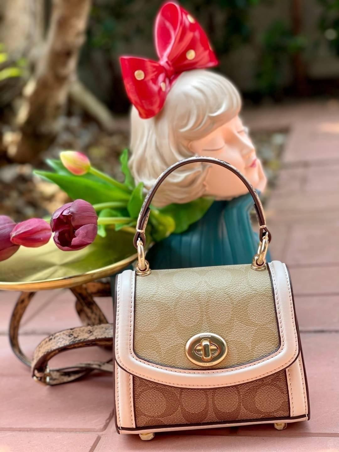 COACH MICRO TILLY TOP HANDLE (แอดไลน์ก่อนสั่งซื้อ)
