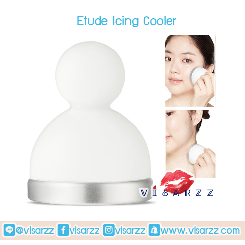 (ขายส่ง 300.-) Etude Icing Cooler ตัวประคบเย็นช่วยผลักครีมเข้าผิวหน้าและกระชับรูขุมขน ช่วยผ่อนคลายผิว