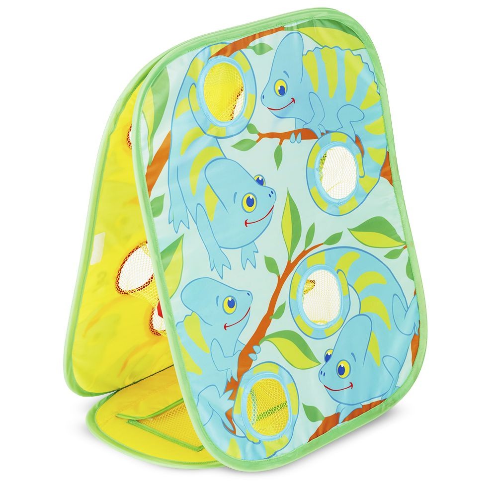 ชุดของเล่นเสริมทักษะสำหรับเด็ก Melissa & Doug Camo Chameleon Bean Bag Toss
