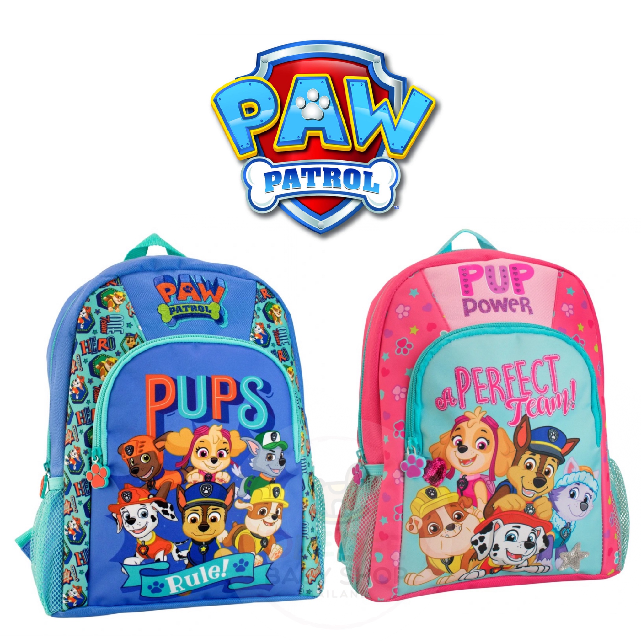 กระเป๋าเป้สะพายหลังสำหรับเด็ก Character UK Paw Patrol Rucksack (Pink)