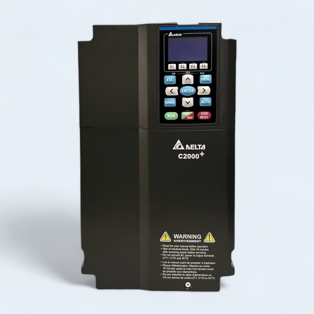 Delta Inverter C2000 VFD150C43A-21 20HP 15kW Input 380V 3-Phase Output 380V 3-Phase