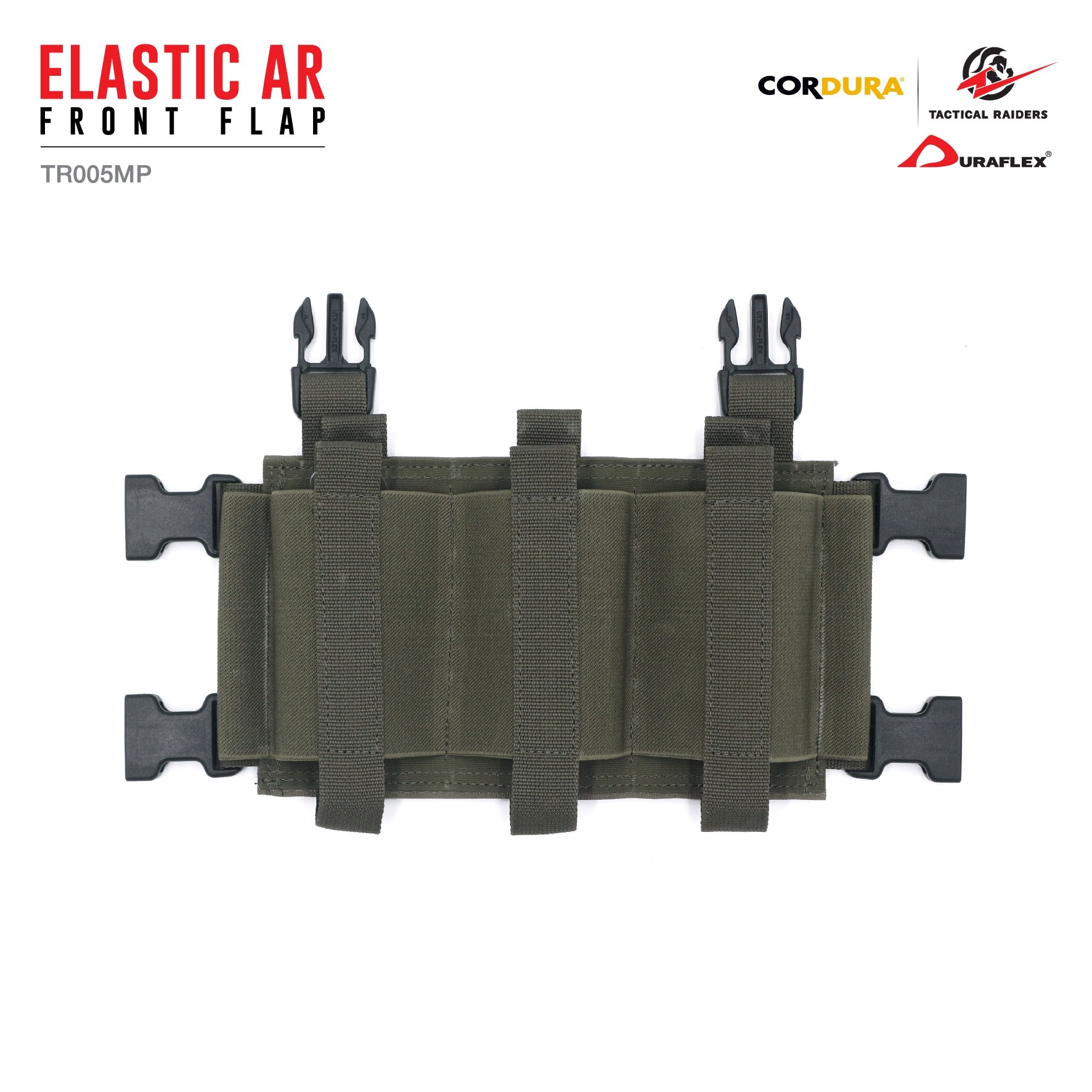 🇹🇭⫸ ซองแม็กกาซีน Elastic AR Front Flap [ TR005MP ] ( Tactical Rider )