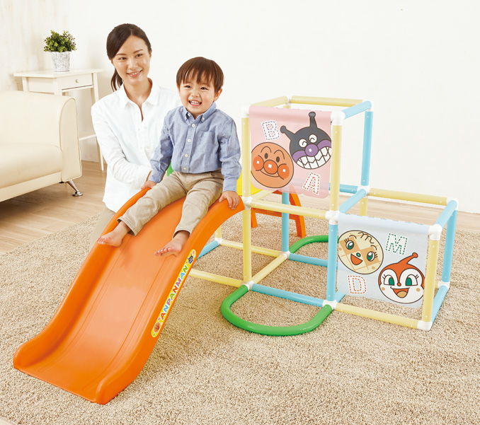 ชุดปีนป่ายและสไลเดอร์ Anpanman Jungle Park Gym