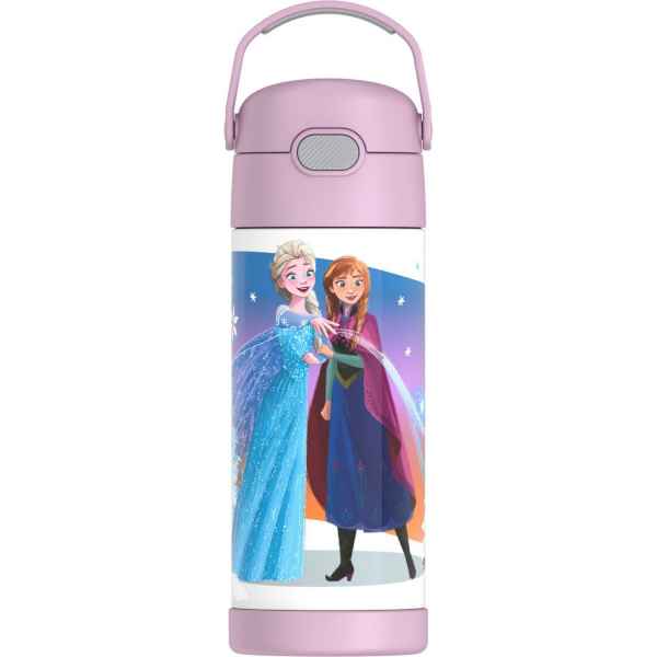 กระบอกน้ำเก็บความเย็น Frozen Thermos FUNtainer Water Bottle ขนาด 14 OZ.