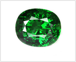 ซาวอไรต์ (Tsavorite)หรือ การ์เนตเขียว (Green Garnet)