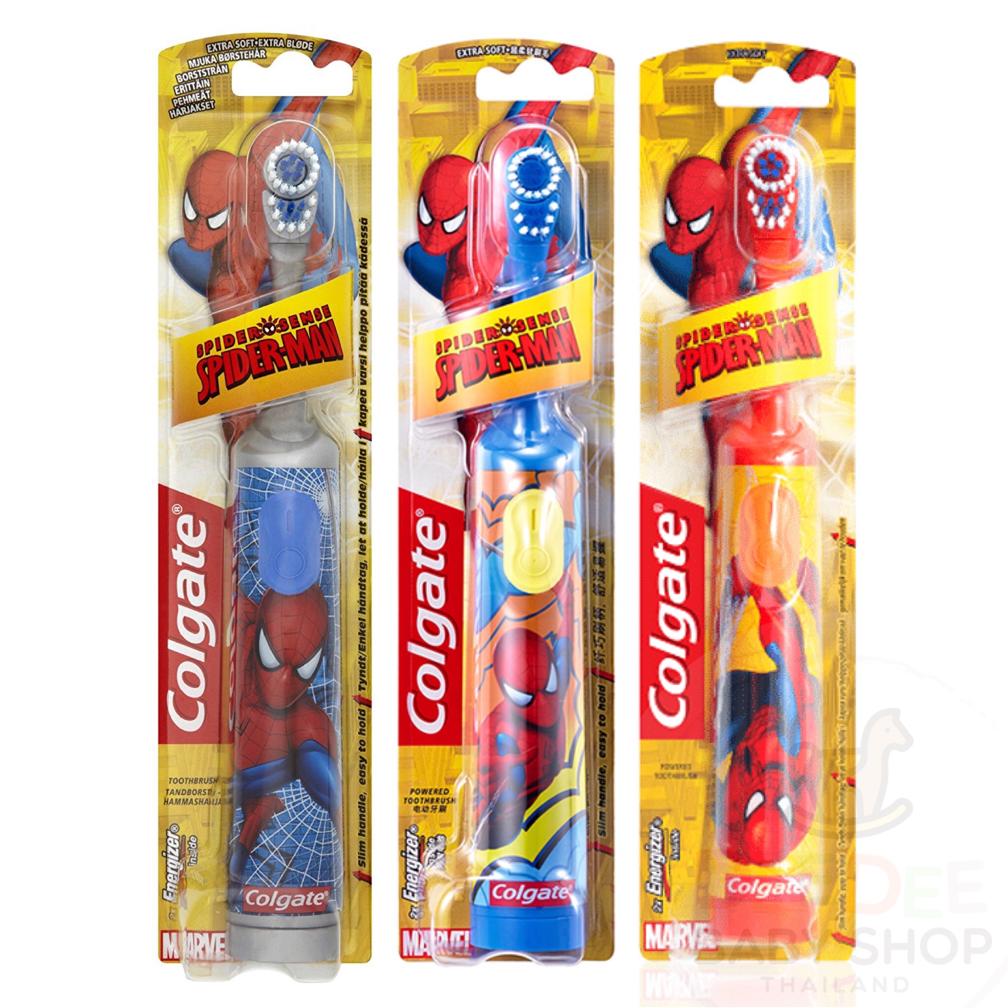 แปรงสีฟันอัตโนมัติสำหรับเด็ก Colgate Spider-Man Battery Powered Toothbrush