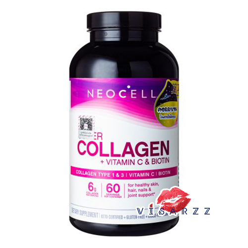 (360 เม็ด) Neocell Super Collagen + Vitamin C & Biotin Collagen Type 1 & 3 360 เม็ด สูตรใหม่ คอลลาเจนชนิดดูดซึมง่าย เพิ่มความเต่งตึง พร้อม Biotin 5000 mcg และ Vitamin C 6000 mg