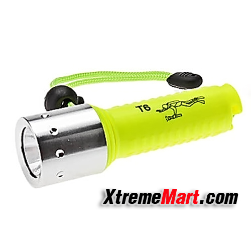 ไฟฉายดำน้ำ Diving flashlight T6