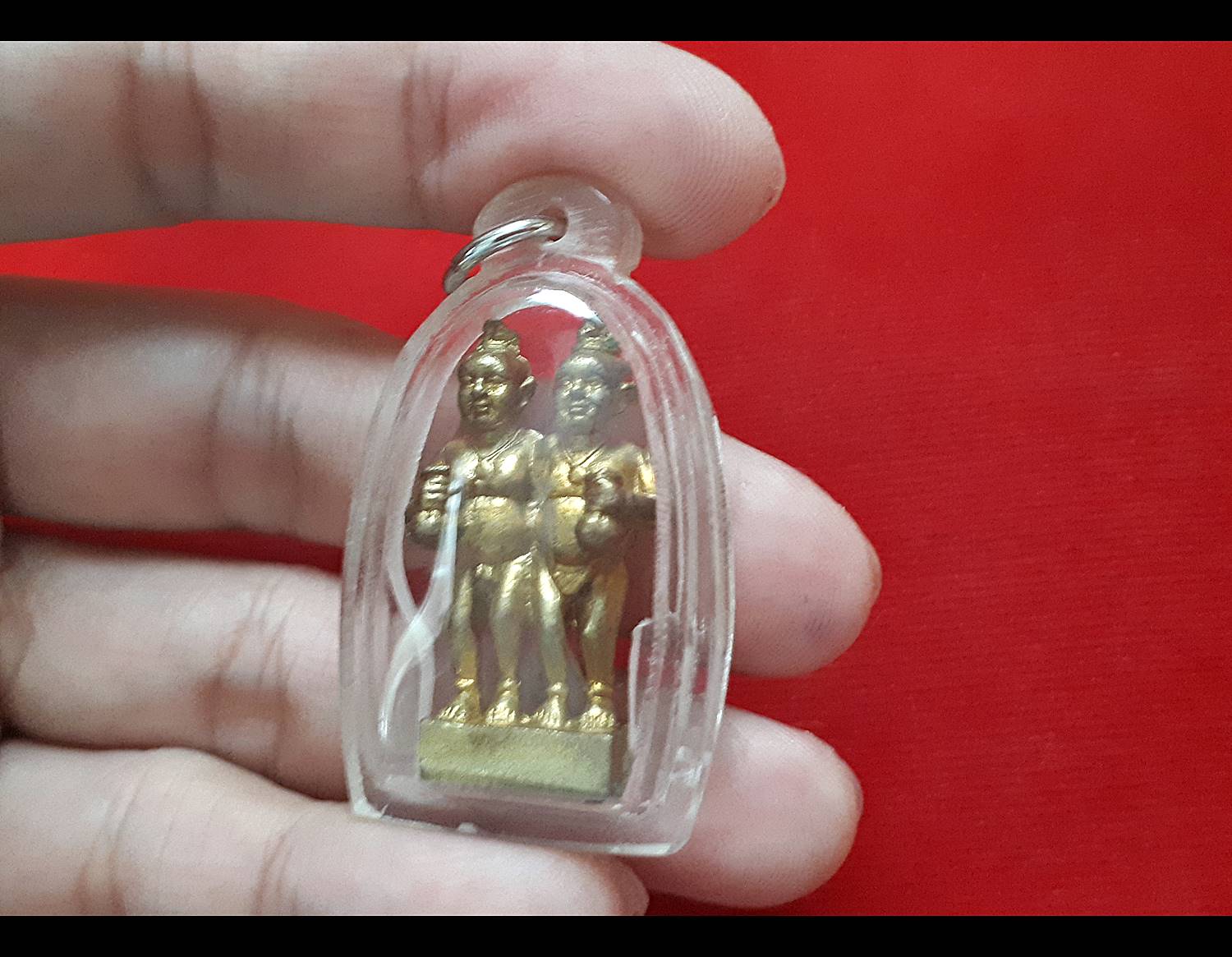 กุมาร เก่ง กิมเฮง เนื้อโลหะ รุ่นเสาร์5 ปี2553 - หลวงพ่อโอด วัดเตาเหล็ก