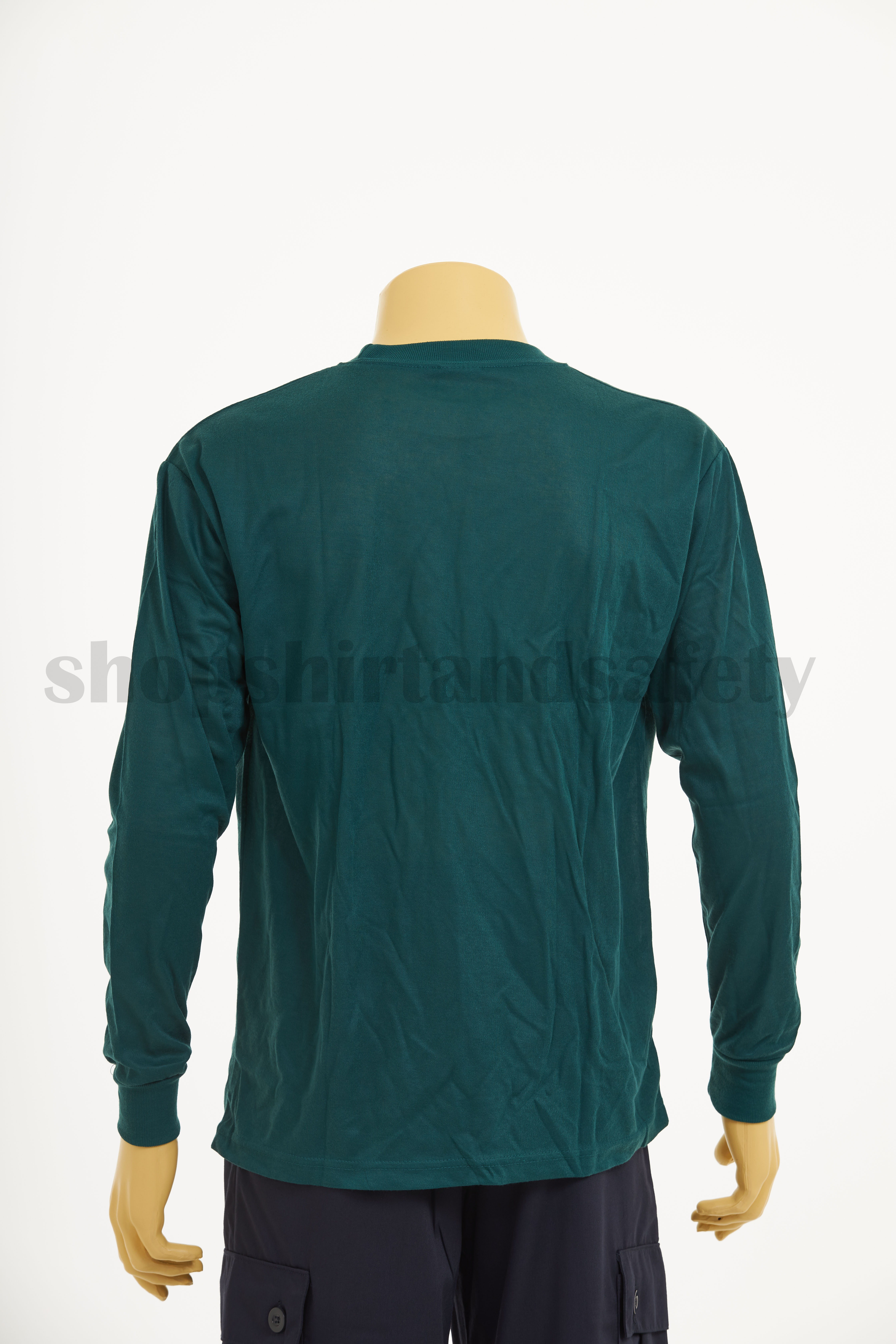 เสื้อยืดคนงานคอกลมแขนยาวพร้อมสกรีน(ค่าสกรีนต่างหาก)