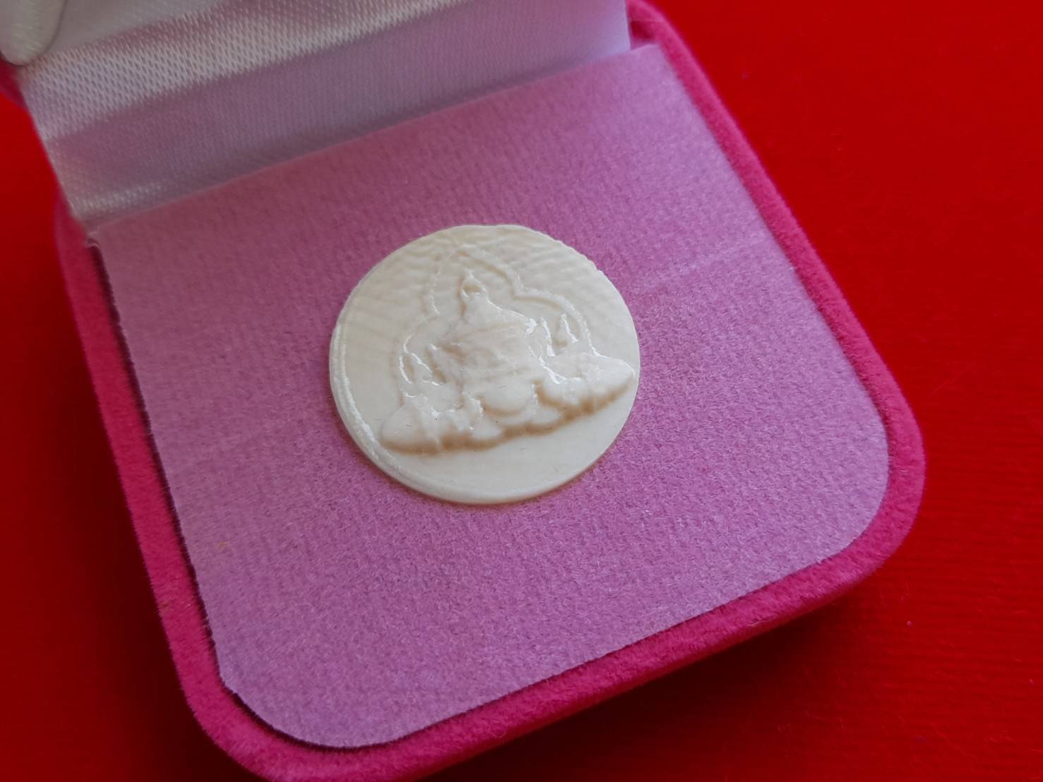 พระราหู เนื้องาแท้ หลังจารยันต์ #ปลุกเสกแล้ว #รับประกันแท้ ปี2564 (#หนุนดวง #กันคราส #หนุนดวงกันดวงตก #ให้ลาภ)