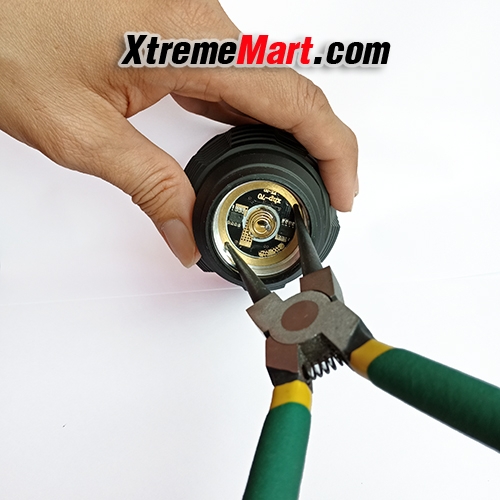 คีมถอดไฟฉาย ปากตรง ขนาด 7 นิ้ว สำหรับถอดตัวล๊อควงจร และสวิทซ์ท้ายไฟฉาย