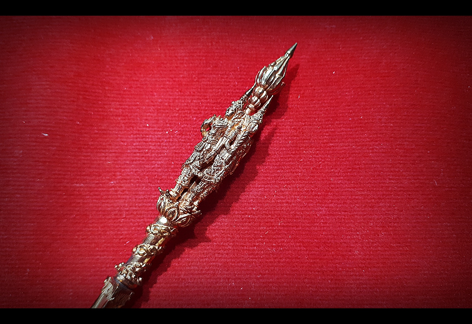 พระขรรค์โสฬส ศรีสรรเพชญ์ ที่๑ (ด้ามท้าวมหาราช ทั้ง4องค์ ท้าวจตุโลกบาล) (เข้าพิธีปลุกเสกมีดหมอเพชราวุธ วัดท่าขนุน ปี2558) #รับประกันแท้