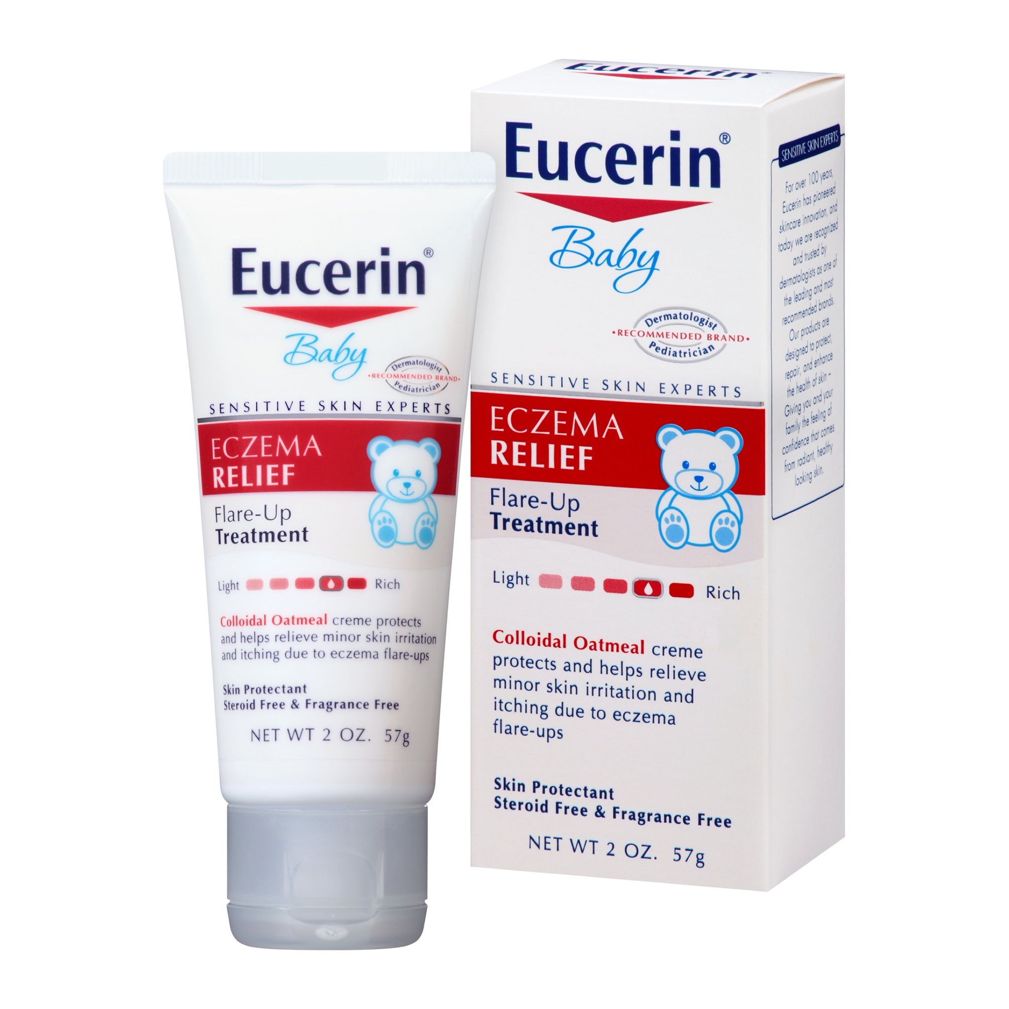 ครีมบำรุงผิวสำหรับทารกและเด็กเล็ก Eucerin Baby Eczema Relief Flare-Up Treatment