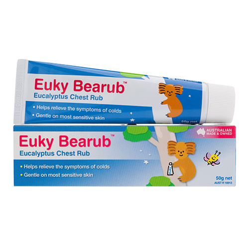บาล์มธรรมชาติมหัศจรรย์ Euky Bearub Eucalyptus Chest Rub