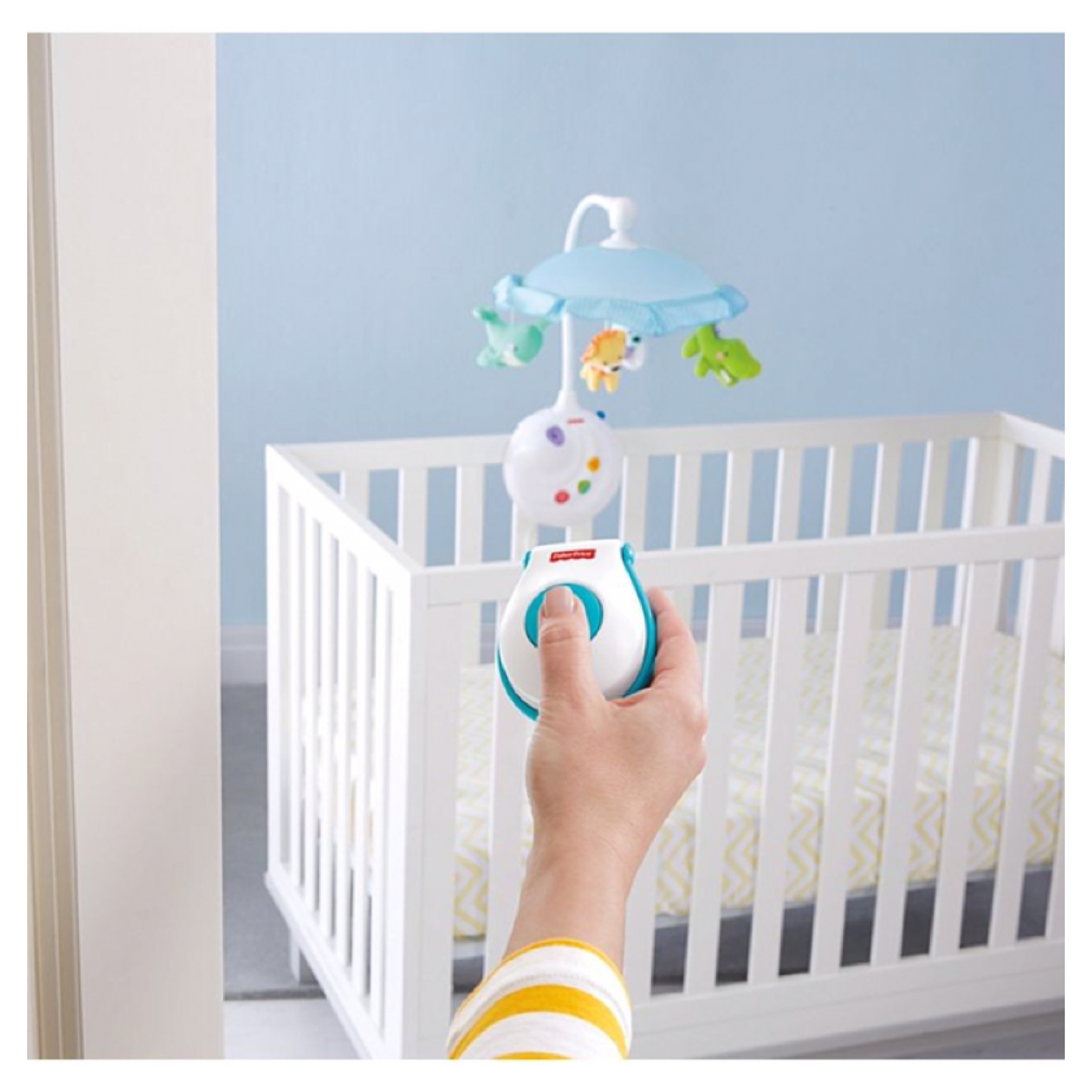 โมบายเสริมพัฒนาการพร้อมโปรเจคเตอร์ฉายภาพ Fisher-Price 2-in-1 Projection Mobile - Precious Planet