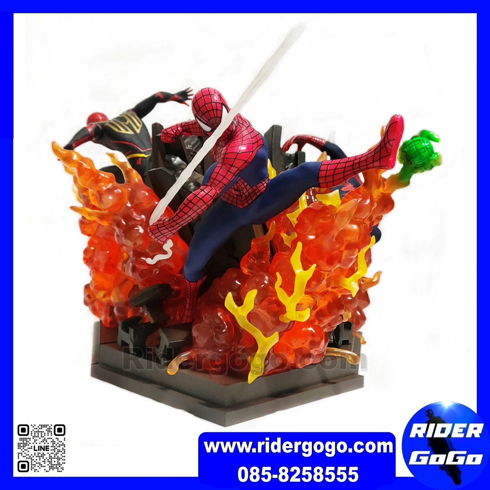 Happy Kuji Amazing Spider-Man No Way Home SP Figure SET 3 ตัว