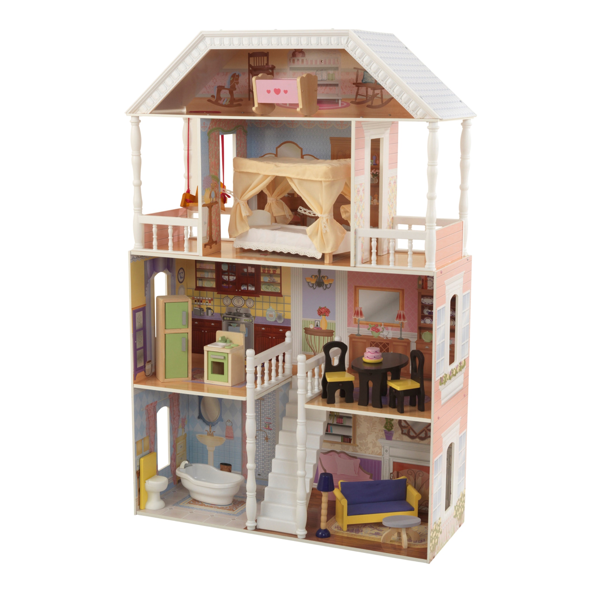 บ้านตุ๊กตาในฝันสำหรับลูกสาว KidKraft Savannah Dollhouse