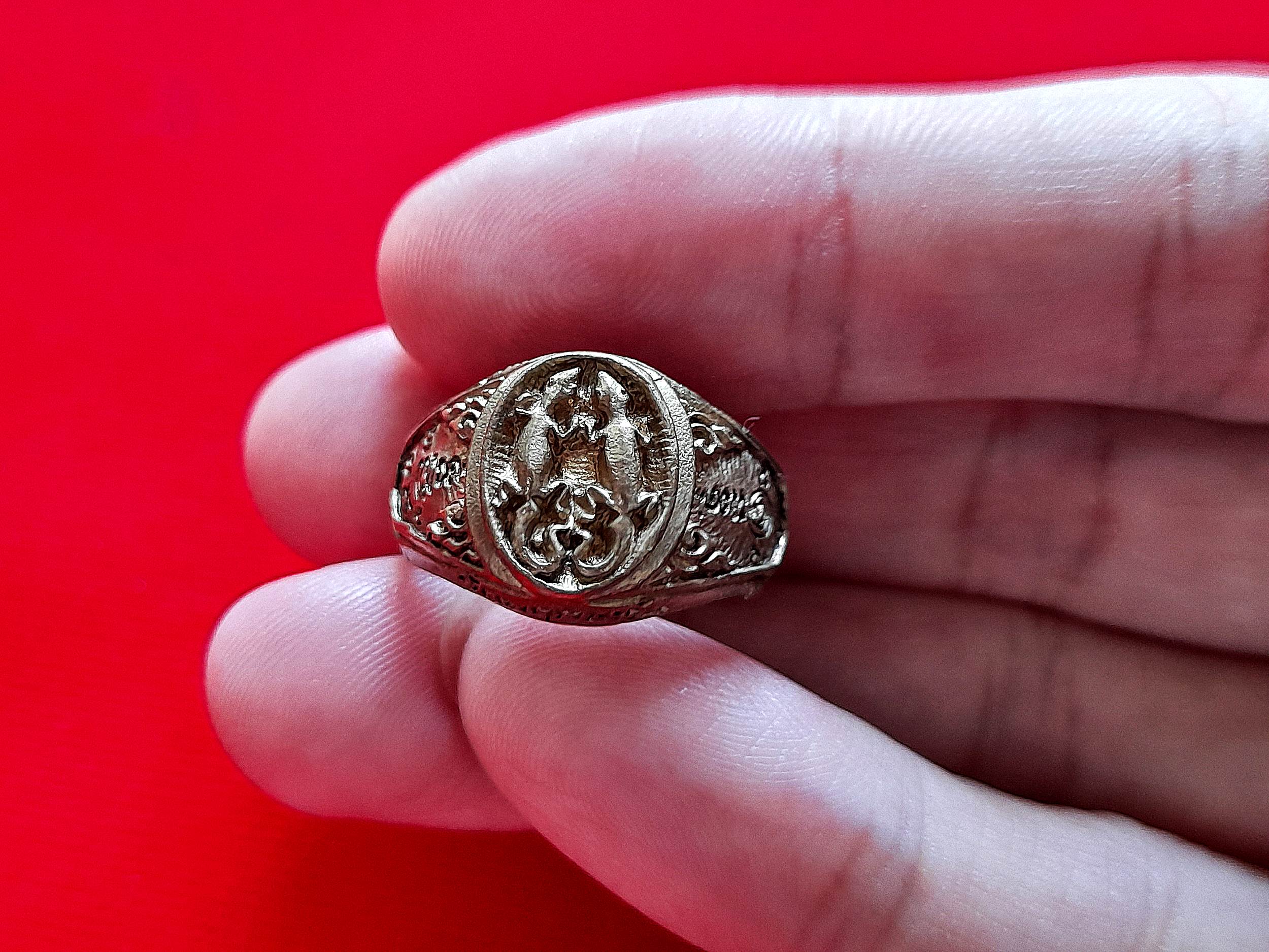 แหวน พญา จิ้งจกคู่ (ค้าขาย เรียกลูกค้า โชคลาภ เมตตา) รุ่นแรก เนื้อทองเหลือง ปี2556 #รับประกันแท้ - หลวงพ่อพิมพ์ (ศิษย์ หลวงพ่อหน่าย วัดบ้านแจ้ง)