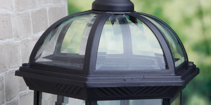 โคมไฟติดผนัง โคมไฟติดระเบียงภายนอก European modern สีดำ [W-86233]