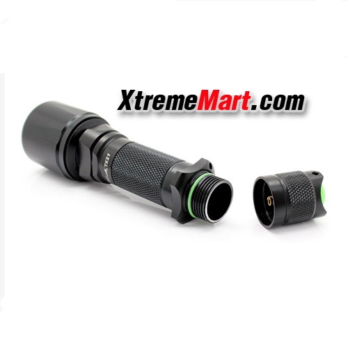 ไฟฉาย Ultrafire รุ่น TK21 XML-T6 LED 5 โหมด แสงขาว Portabel Flashlight (สีดำ)