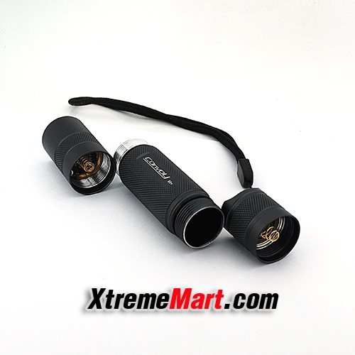 ไฟฉาย Convoy S2+ Gray Cree XML2 U2-1B 7135x8 แสงสีขาว 3/5 โหมด 1000LM Flashlight (สีเทา)