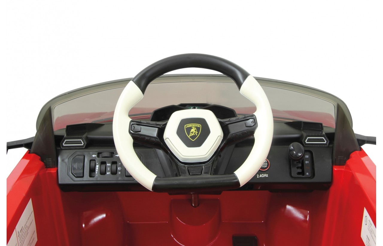 รถแบตเตอรี่พร้อมรีโมทบังคับวิทยุ RASTAR Lamborghini URUS 2.4GHz Ride-On (Red)