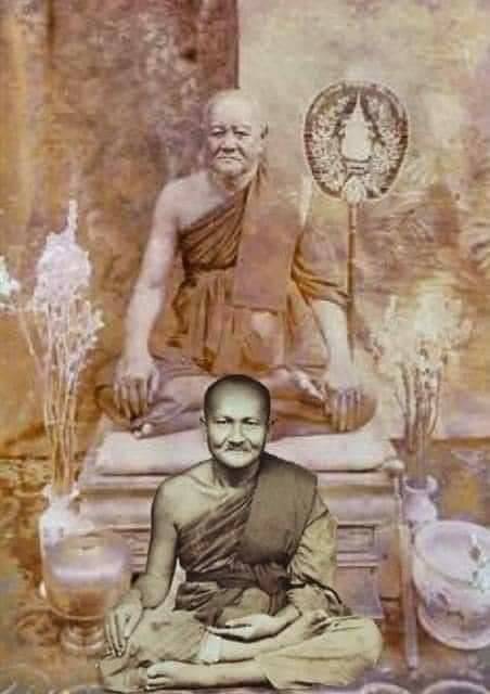 รูปหล่อ ท่านปู่พระอินทร์-ท่านย่า เนื้อทองเหลือง (ขนาดหน้าตัก9นิ้ว สูง13นิ้ว โค็ด หมายเลข55 จัดสร้าง80องค์ ) ปี2563 #รับประกันแท้ - หลวงพ่อเล็ก วัดท่าขนุน