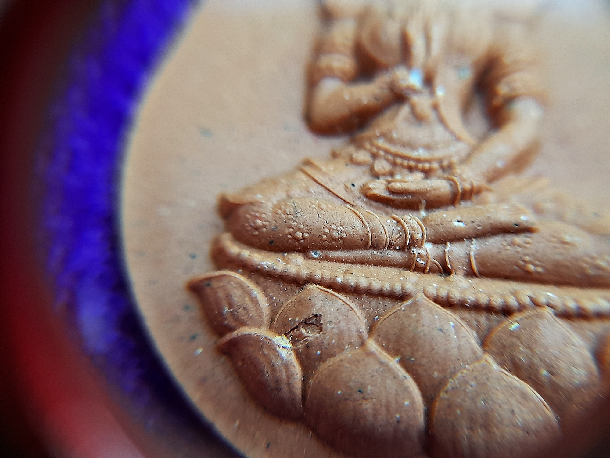 เหรียญ พระสุนทรีวาณี หลัง พระพรหม เนื้อผง(ขนาดห้อยคอ พกพา) ปี2558 #รับประกันแท้ - หลวงพ่อเจ้าคุณธงชัย วัดไตรมิตรวิทยาราม