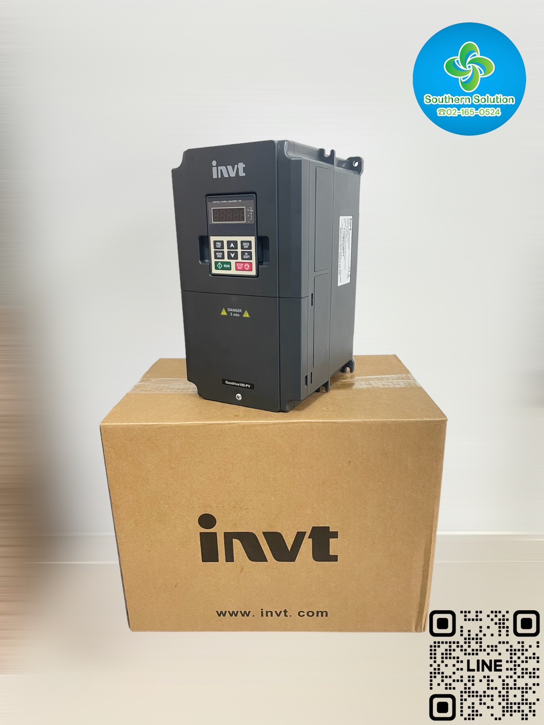 INVT INVERTER SOLAR Pump GD100-7R5G-4-PV 7.5KW 10HP Input DC/AC Output 380V 3 Phase
