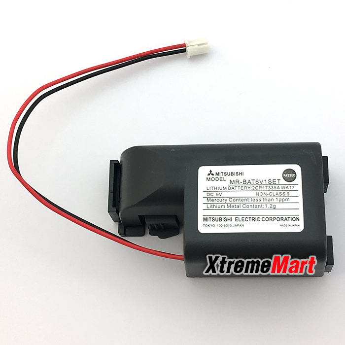 MR-BAT6V1SET แบตเตอรี่ MITSUBISHI MR-BAT6V1SET MR-J4 6V 1650mAh Lithium Industrial Battery (ก้อนละ)
